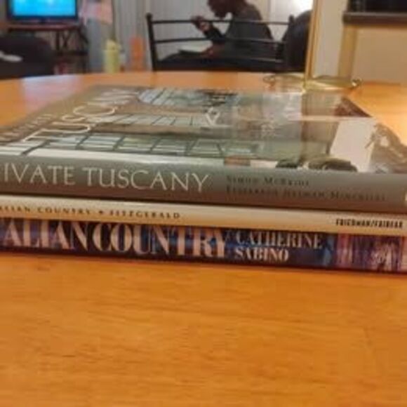Italian Living Country Living & Tuscany Coffee Table Reference Books ~ Staging - Picture 2 of 10